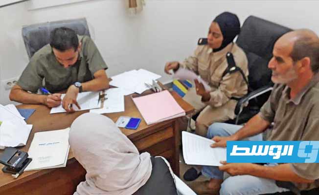 ضبط متسولين في طرابلس، 31 أكتوبر 2023. (مديرية أمن طرابلس)