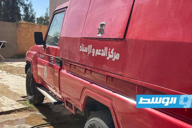 من إخماد حريق منزل في تاجوراء، 30 نوفمبر 2025. (هيئة السلامة الوطنية)
