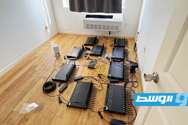 من الأجهزة الإلكترونية المنتشرة في جميع أنحاء منطقة نيويورك. (جهاز الخدمة السرية الأمريكية)