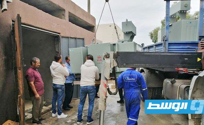 عمليات فك وتركيب محولات, 1 نوفمبر 2020, (الشركة العامة للكهرباء)