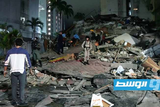 آثار الزلزال المزدوج الذي ضرب كاراكاس، فنزويلا، مساء 24 يونيو 2026. (الإنترنت)