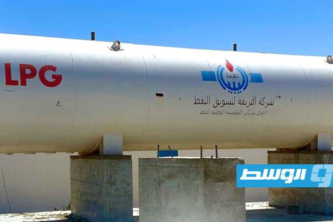 نقطة تعبئة غاز الطهي الجديدة في القبة، الإثنين 11 أغسطس 2025 (شركة البريقة)