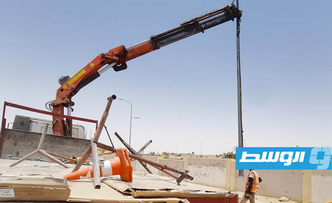 بدء المرحلة الثانية من مشروع الإنارة بالطاقة الشمسية, (بلدية سبها)