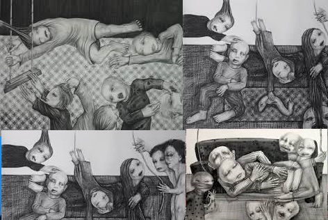 الفنانة التشكيلية السورية «رندا مداح»