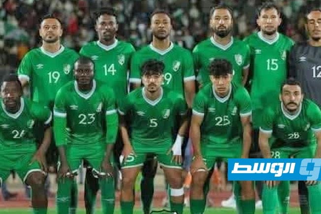 فريق كرة القدم الأول بنادي الوفاق أجدابيا. (فيسبوك)
