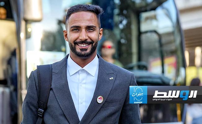 جانب من وصول بعثة أهلي بنغازي إلى العاصمة الإيطالية روما، الثلاثاء 2 يوليو 2024 (صفحة النادي على فيسبوك)