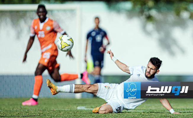 لقطة من مباراة للمنتخب الوطني. (أرشيفية: الإنترنت)