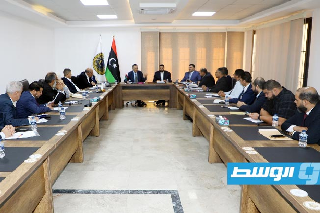 اجتماع وزارة الاقتصاد والتجارة، 7 سبتمبر 2025. (صفحة الوزارة على فيسبوك)
