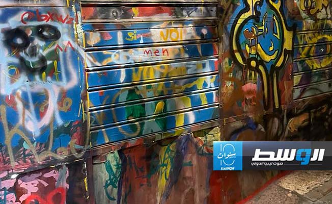 صورة من داخل مشروع «لمة» لإعادة التدوير من أجل صنع الجمال (فيسبوك)