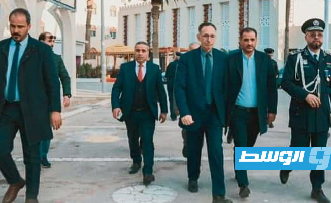 افتتاح فعاليات ملتقى ومعرض ليبيا الدولي للرياضة واللياقة والصحة، الإثنين 18 ديسمبر 2023. (وزارة الاقتصاد والتجارة)