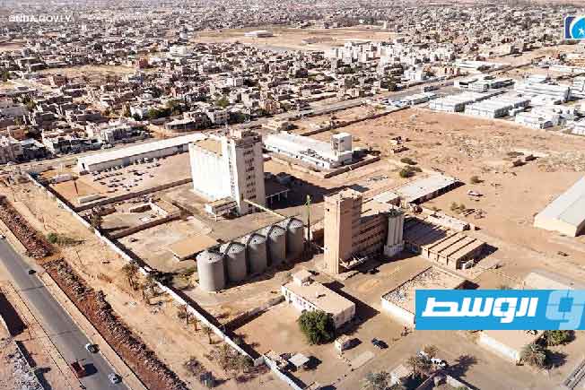 مصنع أعلاف سبها، 29 ديسمبر 2025. (الجهاز الوطني للتنمية)