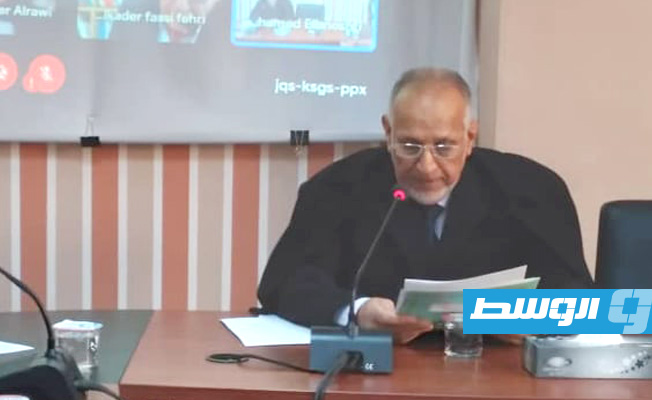 الأستاذ الدكتور عبدالحميد الهرامة (إدارة التواصل بمجمع اللغة العربية)