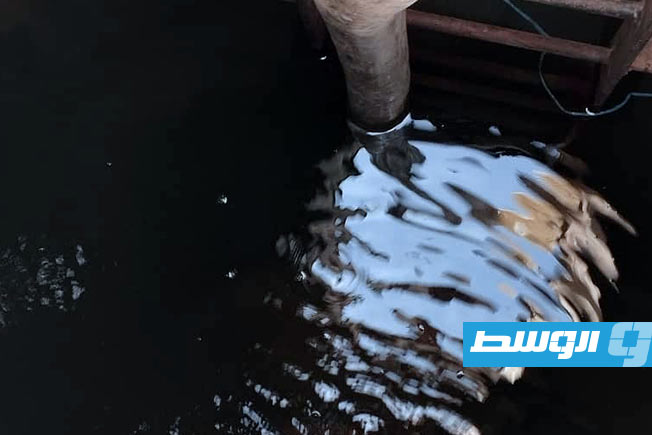 إزالة تعديات على مسارات النهر الصناعي في الهيرة وسوق الخميس، 4 يناير 2026. (إنفاذ القانون)