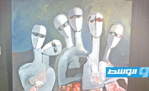 الفنانة تغريد البقشي عاشقة اللون الأبيض