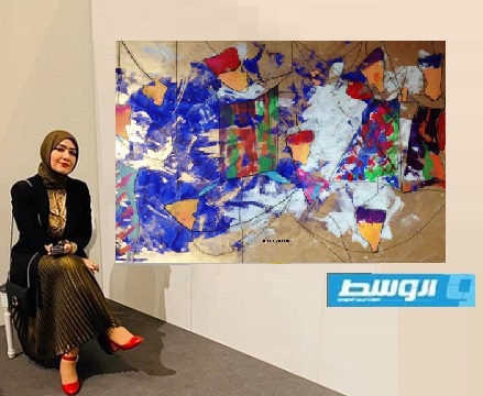 نجلاء الشفتري فنانة تحمل مدينتها في داخلها