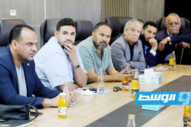الاجتماع الدوري الثالث للجنة تفعيل خدمات الدفع الإلكتروني في بنغازي، السبت 8 نوفمبر 2025 (صفحة مديرية الأمن على فيسبوك)