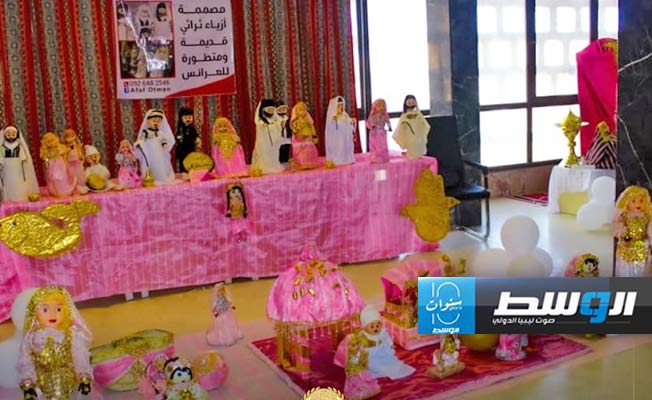 معرض فني تراثي لمناسبة احتفاء هيئة السينما والمسرح والفنون بالمرأة في يومها العالمي.