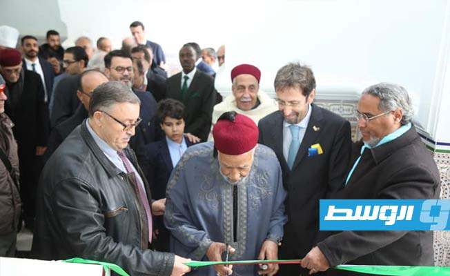 من فعاليات معرض صور علماء الآثار ببنغازي (فيسبوك)
