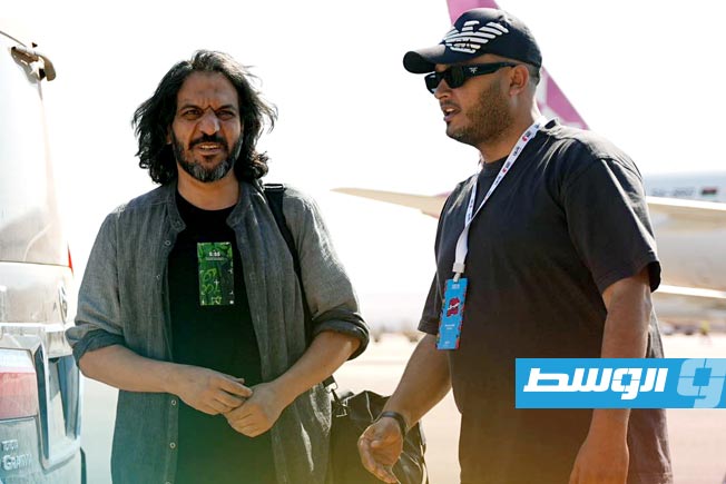 الفنان بهاء سلطان يصل لأحياء حفل في مدينة بنغازي (فيسبوك)