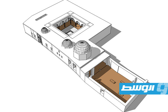ماكيت هندسي للمدرسة بتقنية 3 دي (انترنت)