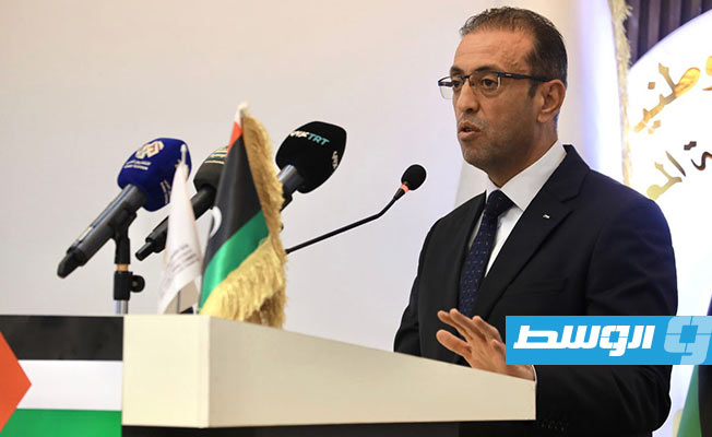 السفير الفلسطيني لدى ليبيا محمد رحّال. (وزارة الثقافة والتنمية المعرفية)