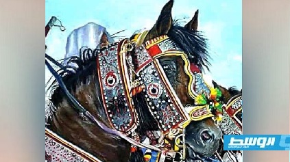 لوحات الفنانة نجاة أبوشيبة ارتحلت بدونها