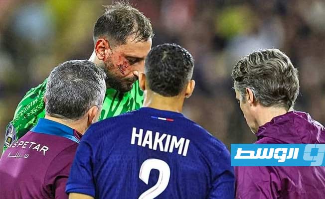 إصابة دوناروما خلال مباراة باريس سان جيرمان وموناكو بالدوري الفرنسي الأربعاء 18 ديسمبر 2024 (فيسبوك)
