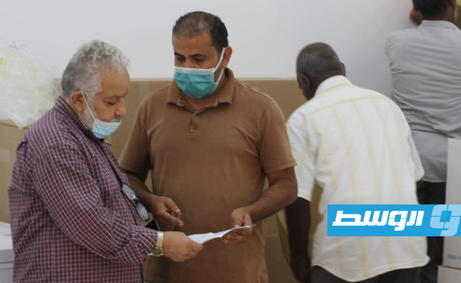 وصول 18850 جرعة من لقاح سينوفارم المضاد لفيروس «كورونا» إلى سرت, 13 سبتمبر 2021. (بلدية سرت)