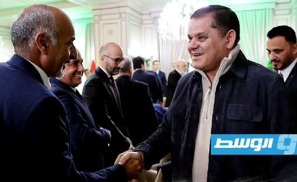 الدبيبة أثناء حضوره مراسم إطلاق مبادرة «خضار ليبيا»، الأربعاء 18 ديسمبر 2024. (حكومتنا)