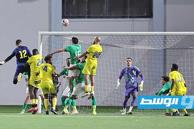 مباراة الأهلي طرابلس وأبوسليم في الدوري الليبي الممتاز لكرة القدم، الثلاثاء 27 يناير 2026 (تصوير - محمود دردور - خاص الوسط)