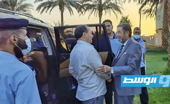 زيارة رئيس جهاز الحرس البلدي لفروع الجهاز بالمنطقة الجنوبية. (وزارة الحكم المحلي)