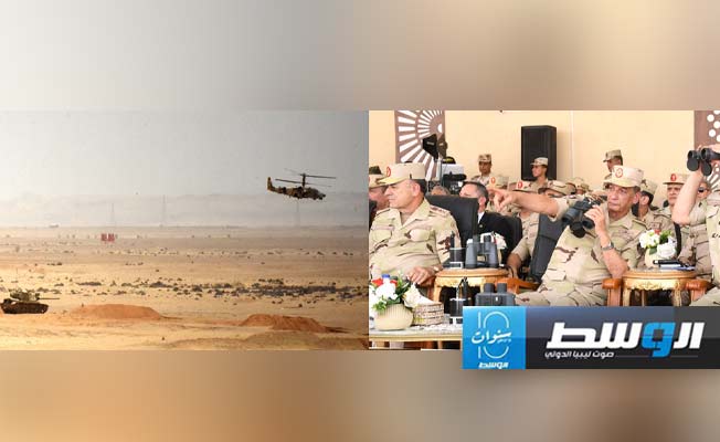مشروع تكتيكي للجيش المصري في مدينة الإسماعيلية شرق البلاد، 23 مايو 2024. (الجيش المصري)