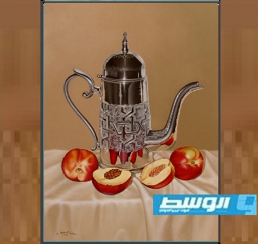 الفنان صلاح الشاردة وبورتريهاته المميزة