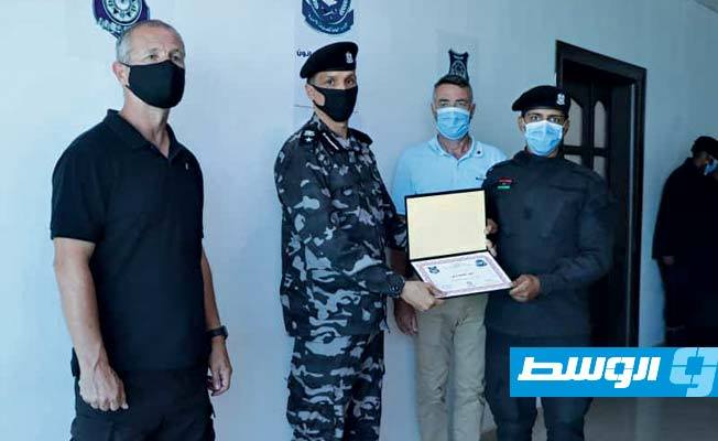 أحد المشاركين في الدورة التدريبية