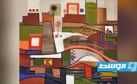 الفنان التشكيلي السعودي عبدالله حمّاس