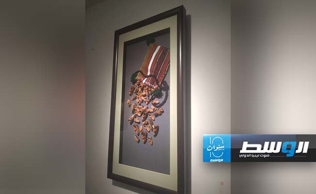 معرض فن تشكيلي في دار كريسته بالمدينة القديمة، 14 أغسطس 2024. (بوابة الوسط)
