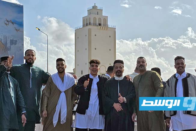 الشباب المشاركون في التجمع، 31 مارس 2025. (تصوير: ماهر الغرياني)