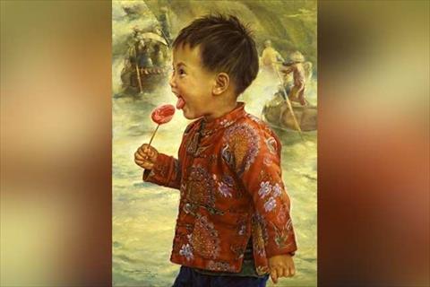 الفنان التشكيلي الصيني «واي مينغ»