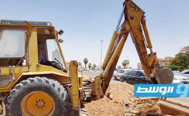 بدء المرحلة الثانية من مشروع الإنارة بالطاقة الشمسية, (بلدية سبها)