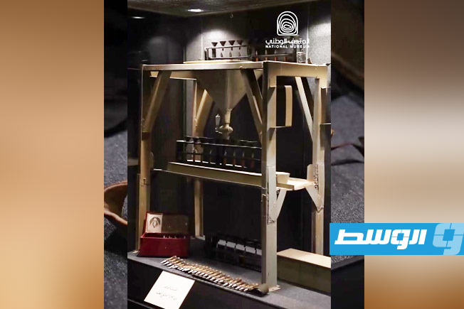 صورة مثبتة من فيديو ترويجي لمقتنيات المتحف الليبي. (فيسبوك)