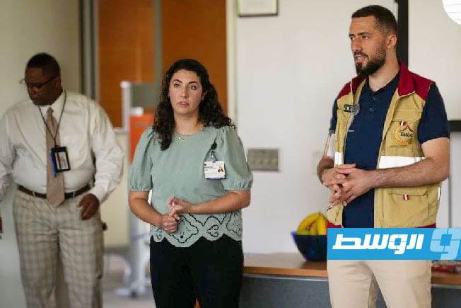 اطلاع المتدربين على تجربة الإدارة الأمريكية لإعصار هيلين، الثلاثاء 22 يوليو 2025 (مركز طب الطوارئ والدعم)