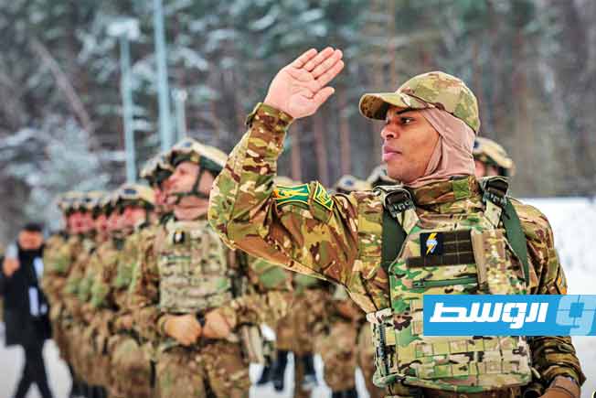 دفعة جديدة من القوات الخاصة خلال دورة في بيلاروسيا (صفحة شعبة الإعلام الحربي بموقع فيسبوك)