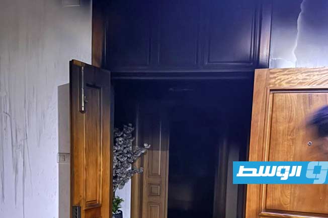 حريق في شقة سكنية بمنطقة عين زارة، 10 سبتمبر 2025. (هيئة السلامة الوطنية)