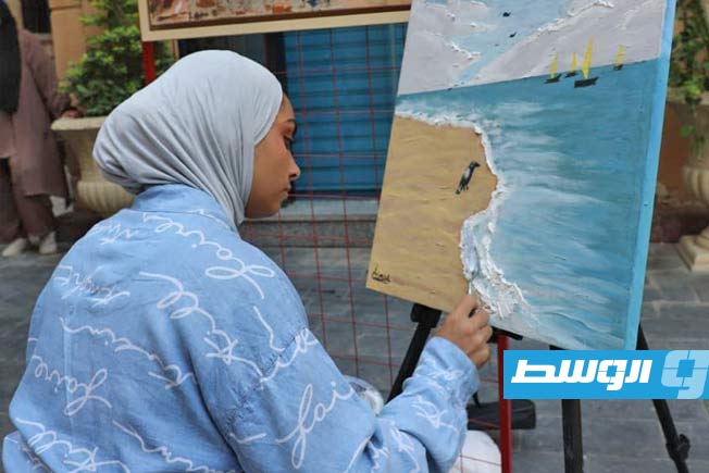 جانب من فعاليات «شارع الفن» في اشارع الشريفين بالقاهرة في 22 مايو 2026. (فيسبوك)