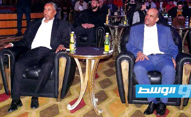 من فعاليات افتتاح بطولة «عاشور كلاسيك» الدولية لكمال الأجسام، 19 مارس 2022. (بوابة الوسط)