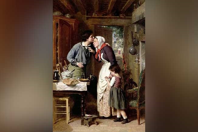 الفنان التشكيلي الفرنسي (بيير جان إدموند كاستان)