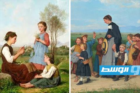 الفنان التشكيلي كارل ألبرت بوهر