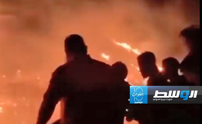 حريق ضخم في غابات رأس الهلال، 24 يوليو 2024. (الإنترنت)