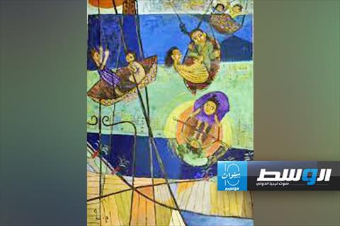 الفنانة التشكيلية المصرية جاذبية سري