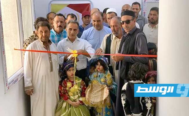 جانب من افتتاح مكتب الخدمات الضمانية بمنطقة أبونجيم (بوابة الوسط)